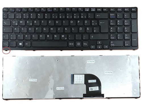 Schwarz tastatur ohne - de,